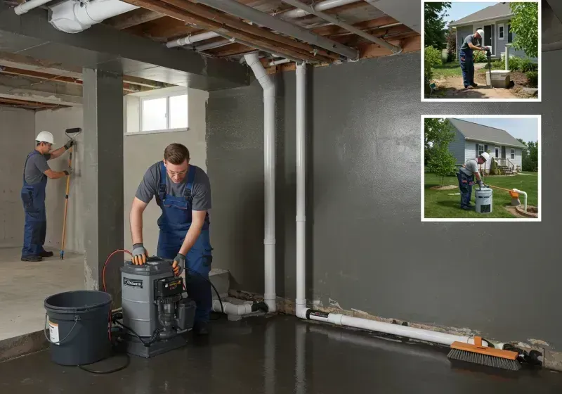 Basement Waterproofing and Flood Prevention process in Alexandria, LA